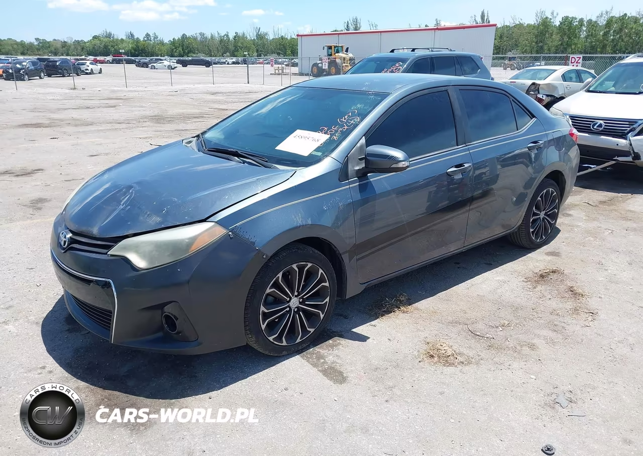 2015 Toyota Corolla S Plus VIN:2T1BURHEXFC248482 - 2