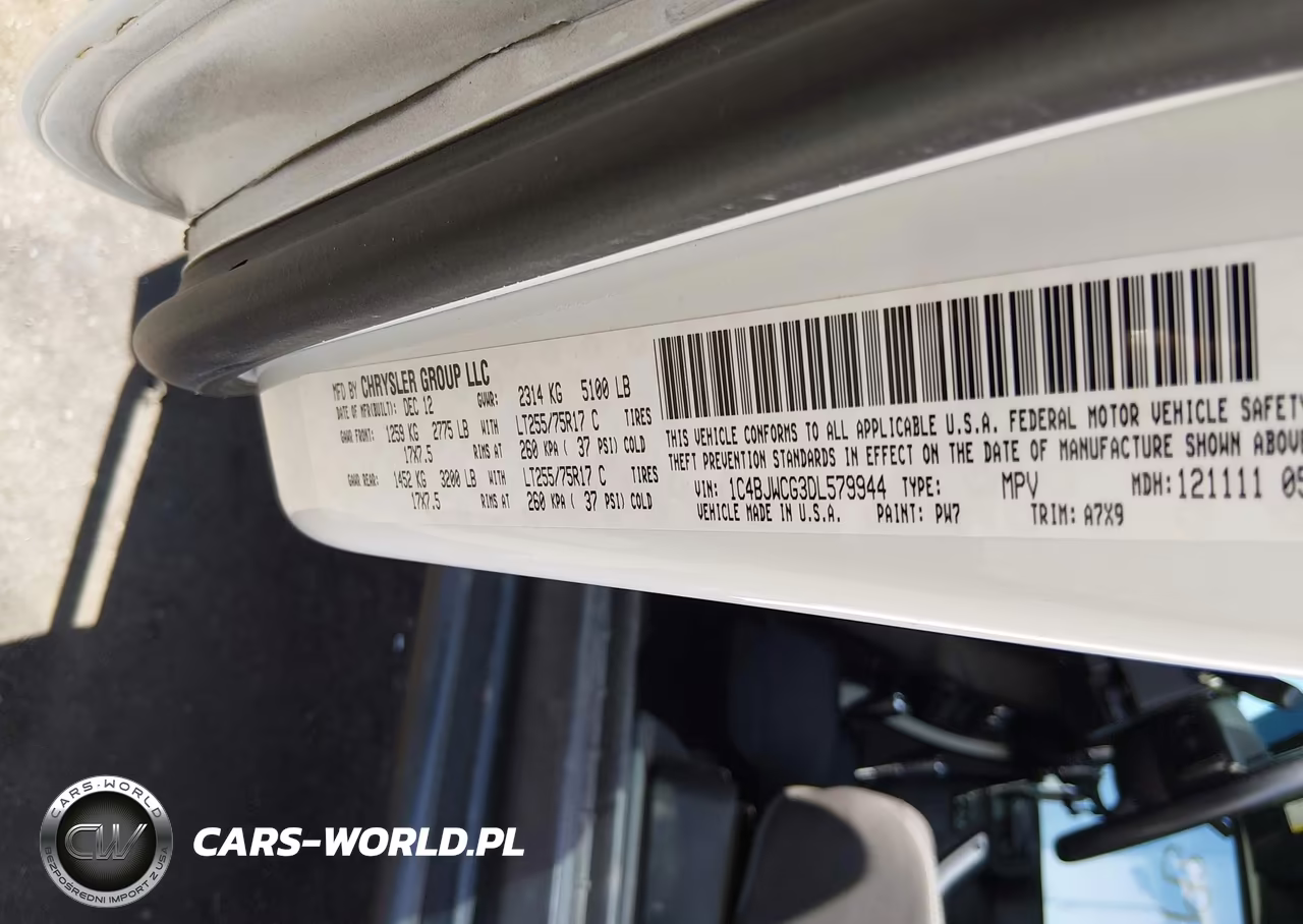 2013 Jeep Wrangler Rubicon VIN:1C4BJWCG3DL579944 - 9