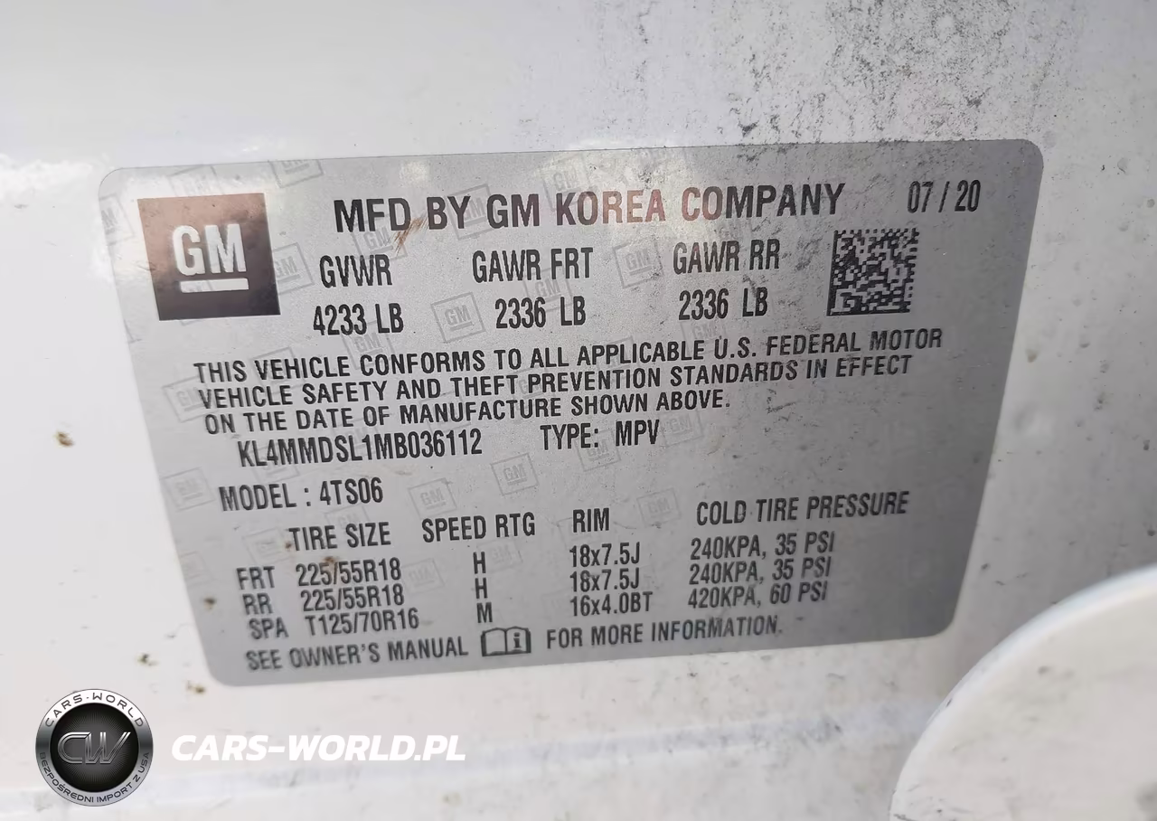 2021 Buick Encore Gx Fwd Select VIN:KL4MMDSL1MB036112 - 9