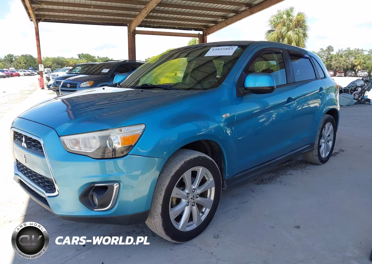 2014 Mitsubishi Outlander Sport Es VIN:4A4AP3AU5EE024106 - 2