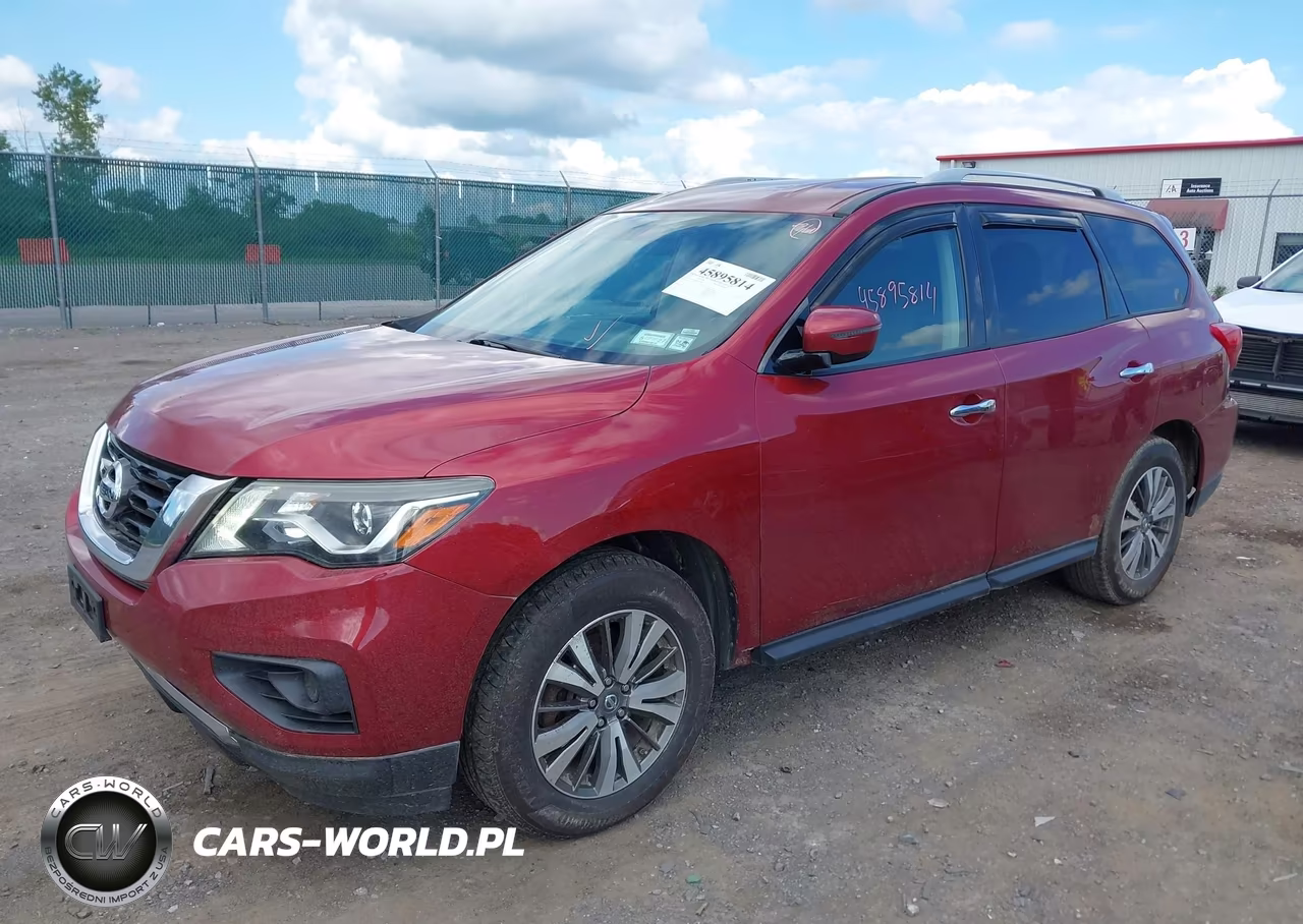 2017 Nissan Pathfinder S VIN:5N1DR2MM4HC693872 - 2