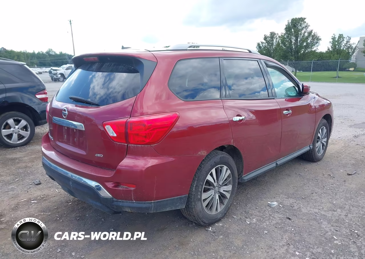 2017 Nissan Pathfinder S VIN:5N1DR2MM4HC693872 - 4