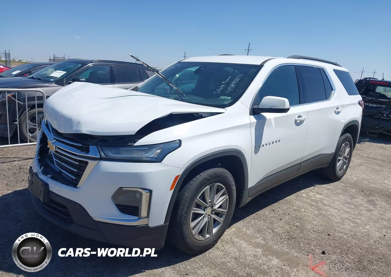 2022 Chevrolet Traverse Awd Lt Leather VIN:1GNEVHKW2NJ115117 - 2