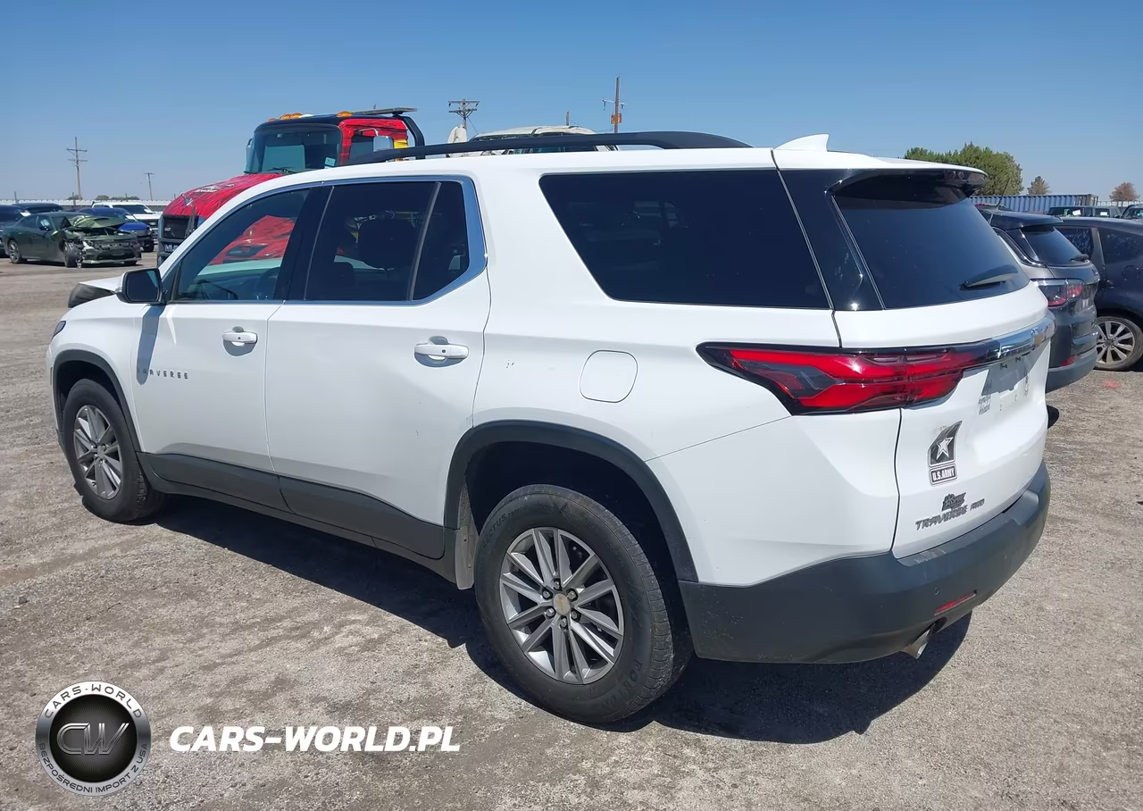 2022 Chevrolet Traverse Awd Lt Leather VIN:1GNEVHKW2NJ115117 - 3