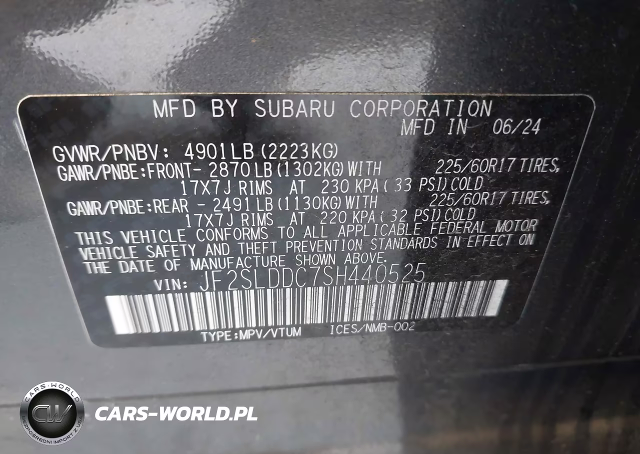 2025 Subaru Forester Premium VIN:JF2SLDDC7SH440525 - 9