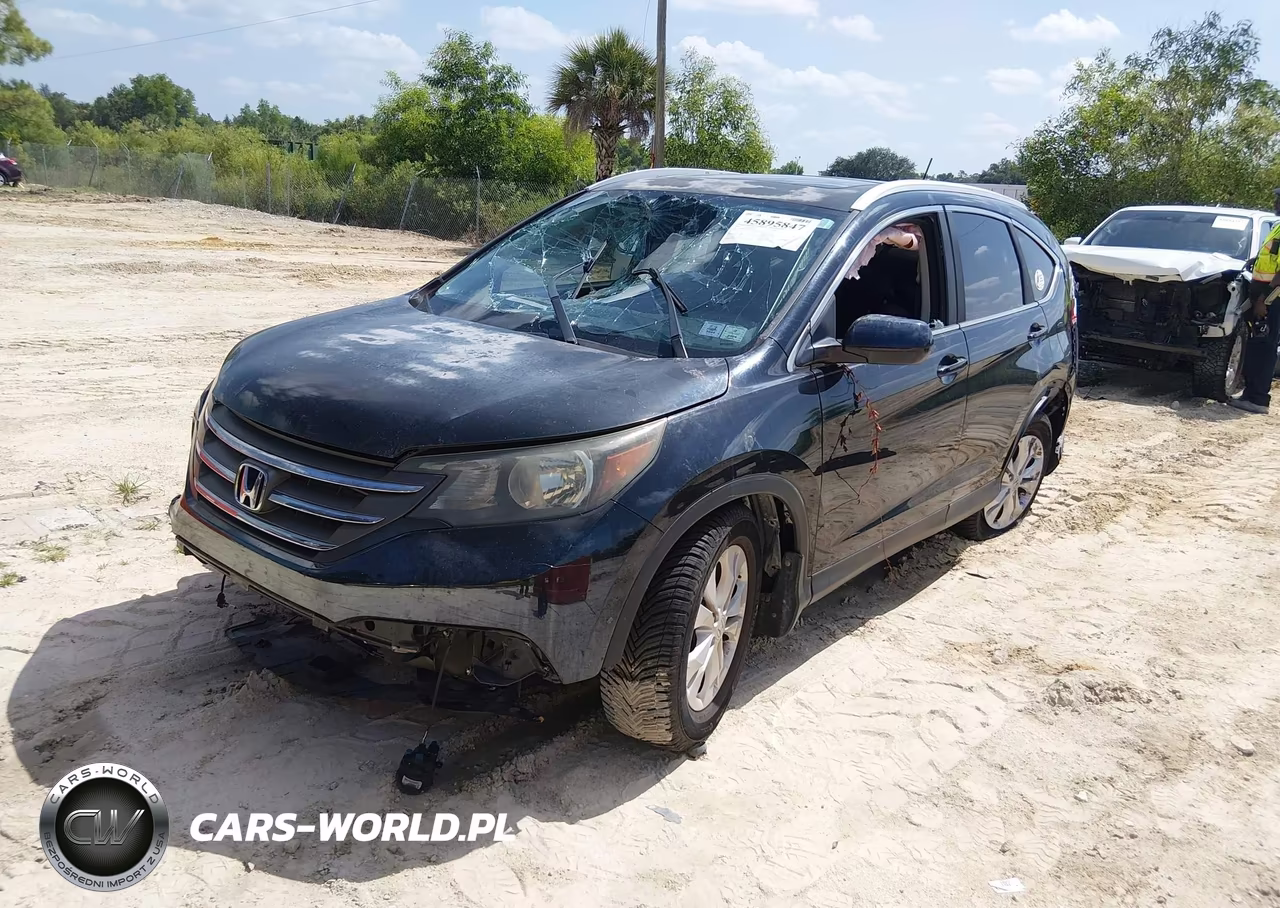2014 Honda Cr-V Ex-L VIN:2HKRM3H76EH555768 - 2