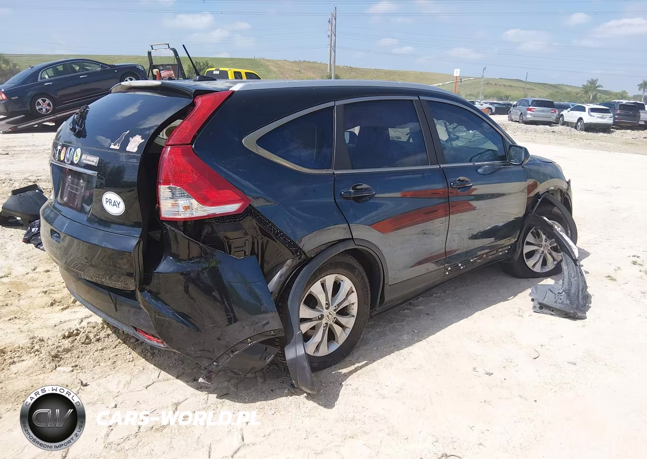2014 Honda Cr-V Ex-L VIN:2HKRM3H76EH555768 - 4