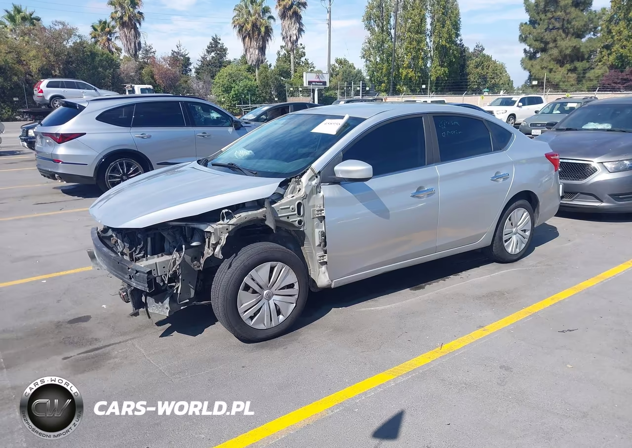 2018 Nissan Sentra S VIN:3N1AB7AP7JY244483 - 2