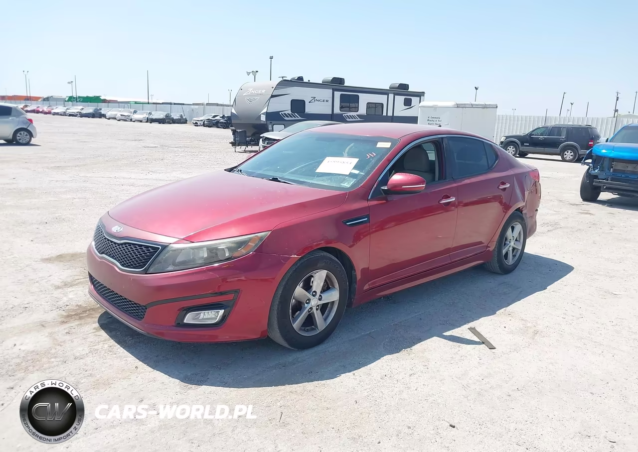 2014 Kia Optima Lx VIN:5XXGM4A73EG297809 - 2