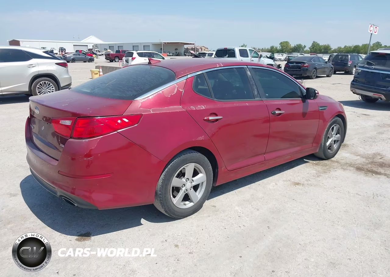 2014 Kia Optima Lx VIN:5XXGM4A73EG297809 - 4