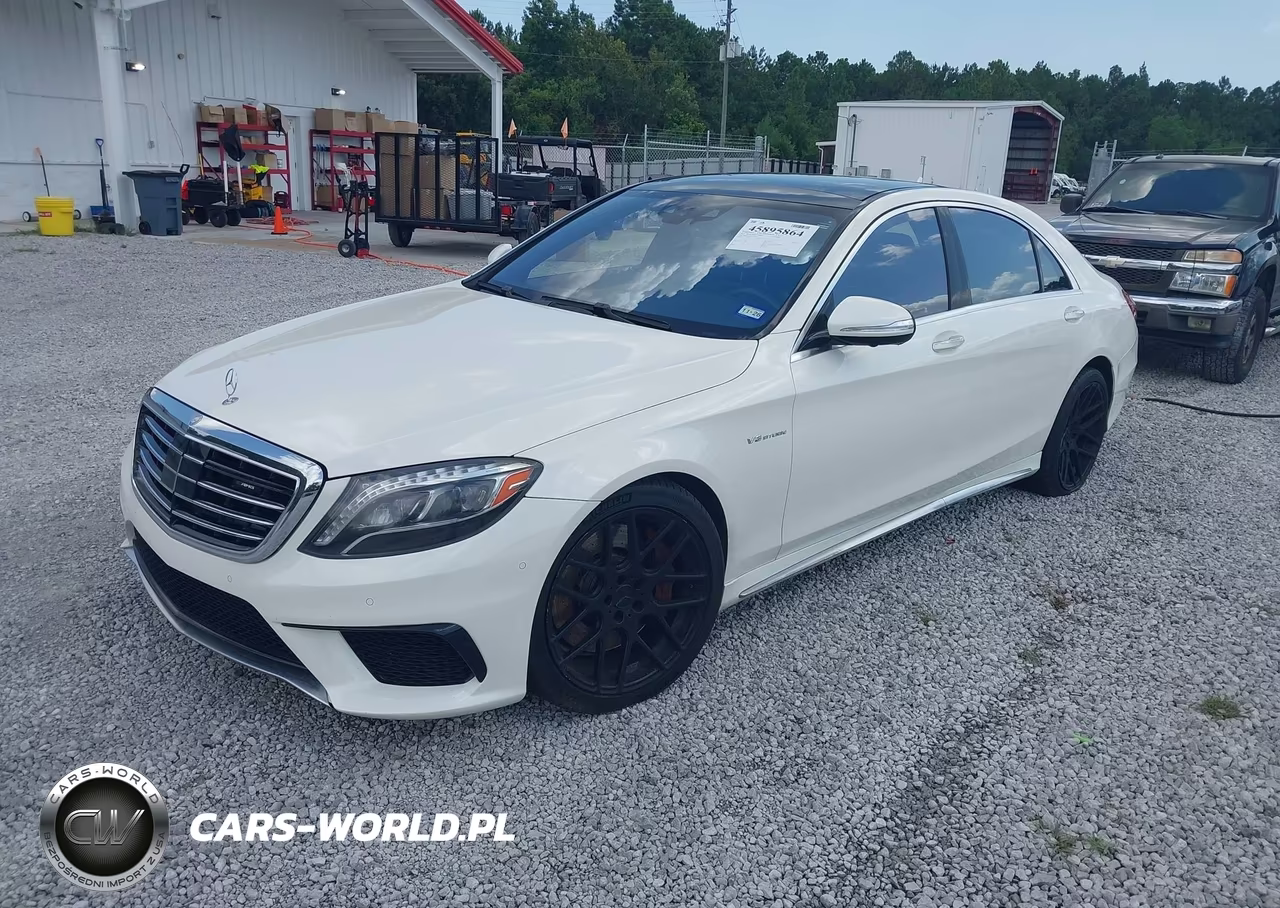 2015 Mercedes-Benz S 63 Amg 4Matic VIN:WDDUG7JB3FA159819 - 2