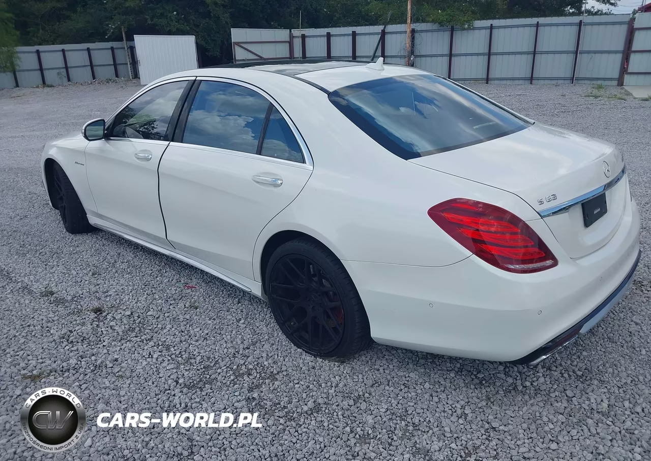 2015 Mercedes-Benz S 63 Amg 4Matic VIN:WDDUG7JB3FA159819 - 3