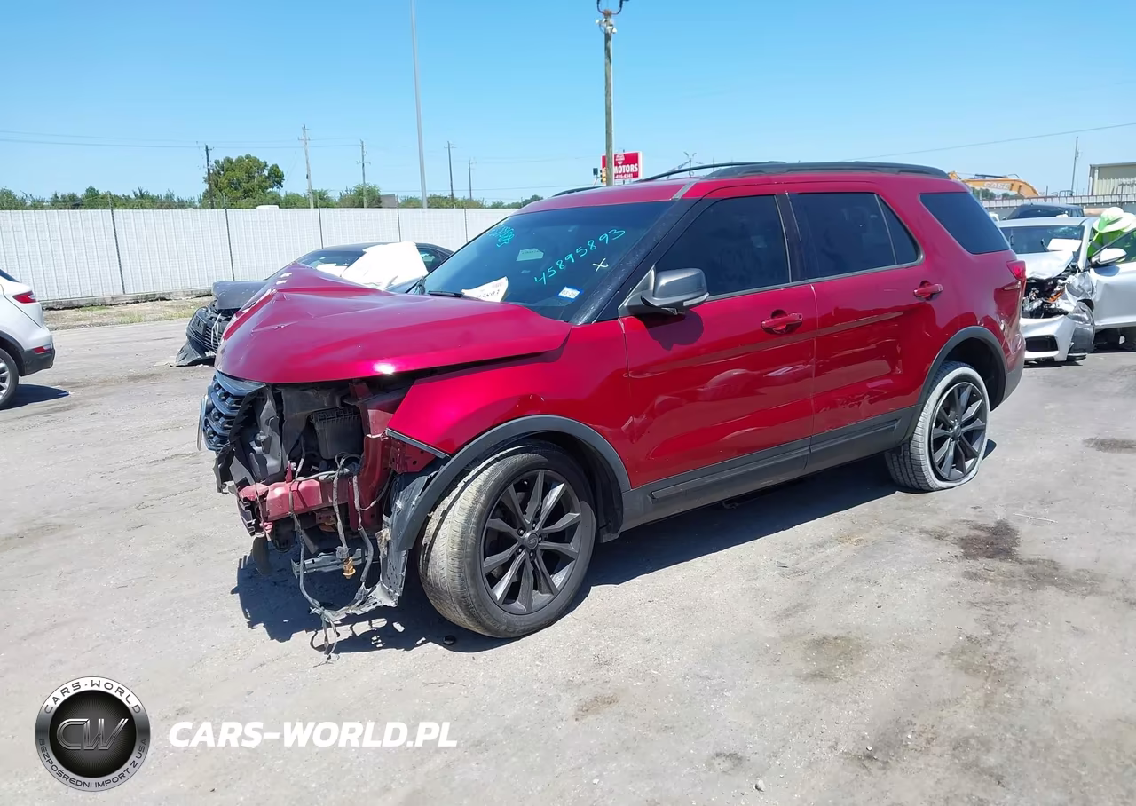 2017 Ford Explorer Xlt VIN:1FM5K8D86HGB63507 - 2