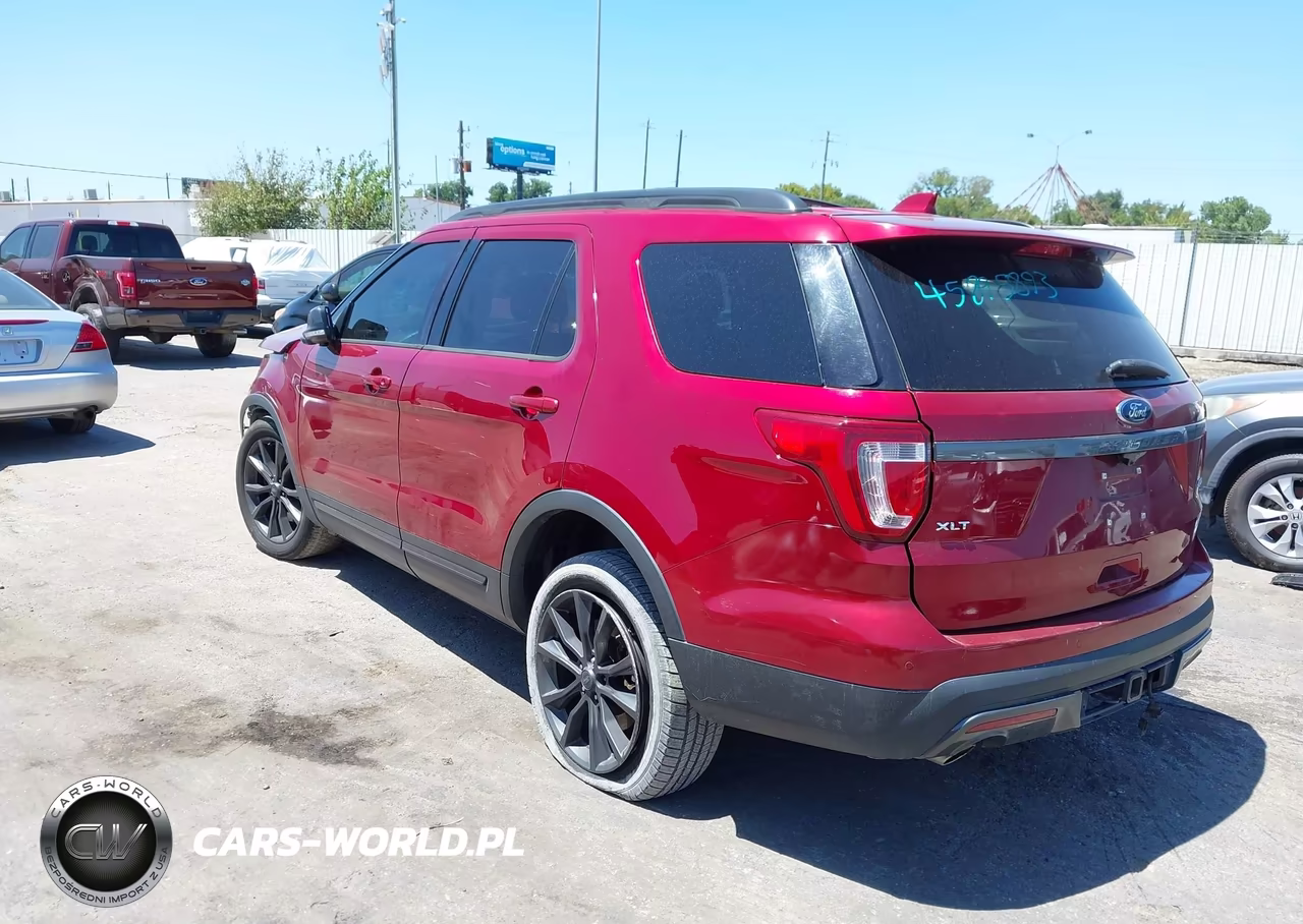 2017 Ford Explorer Xlt VIN:1FM5K8D86HGB63507 - 3