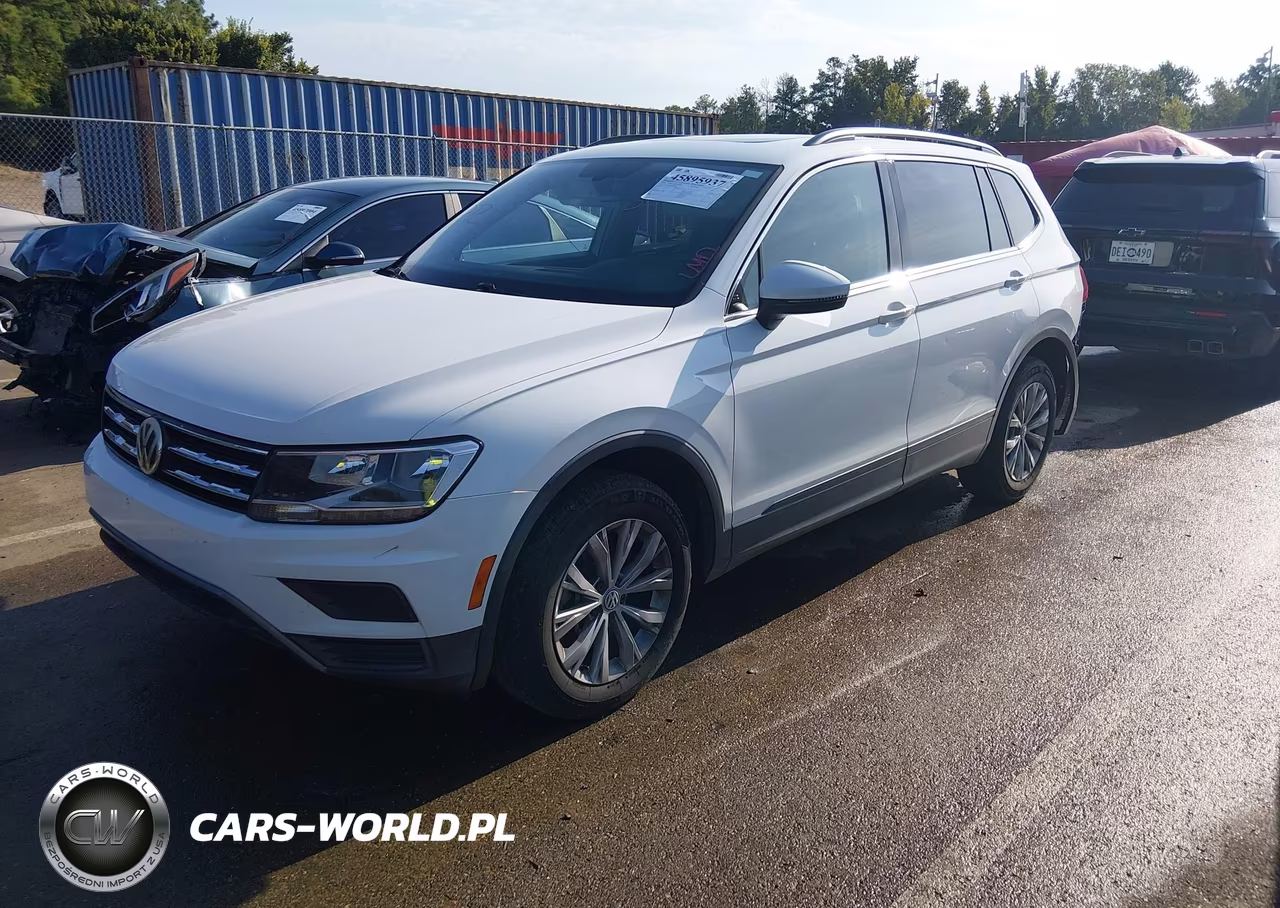 2019 Volkswagen Tiguan 2.0T Se-2.0T Sel-2.0T Sel R-Line-2.0T Sel R-Line Black VIN:3VV3B7AX6KM041830 - 2