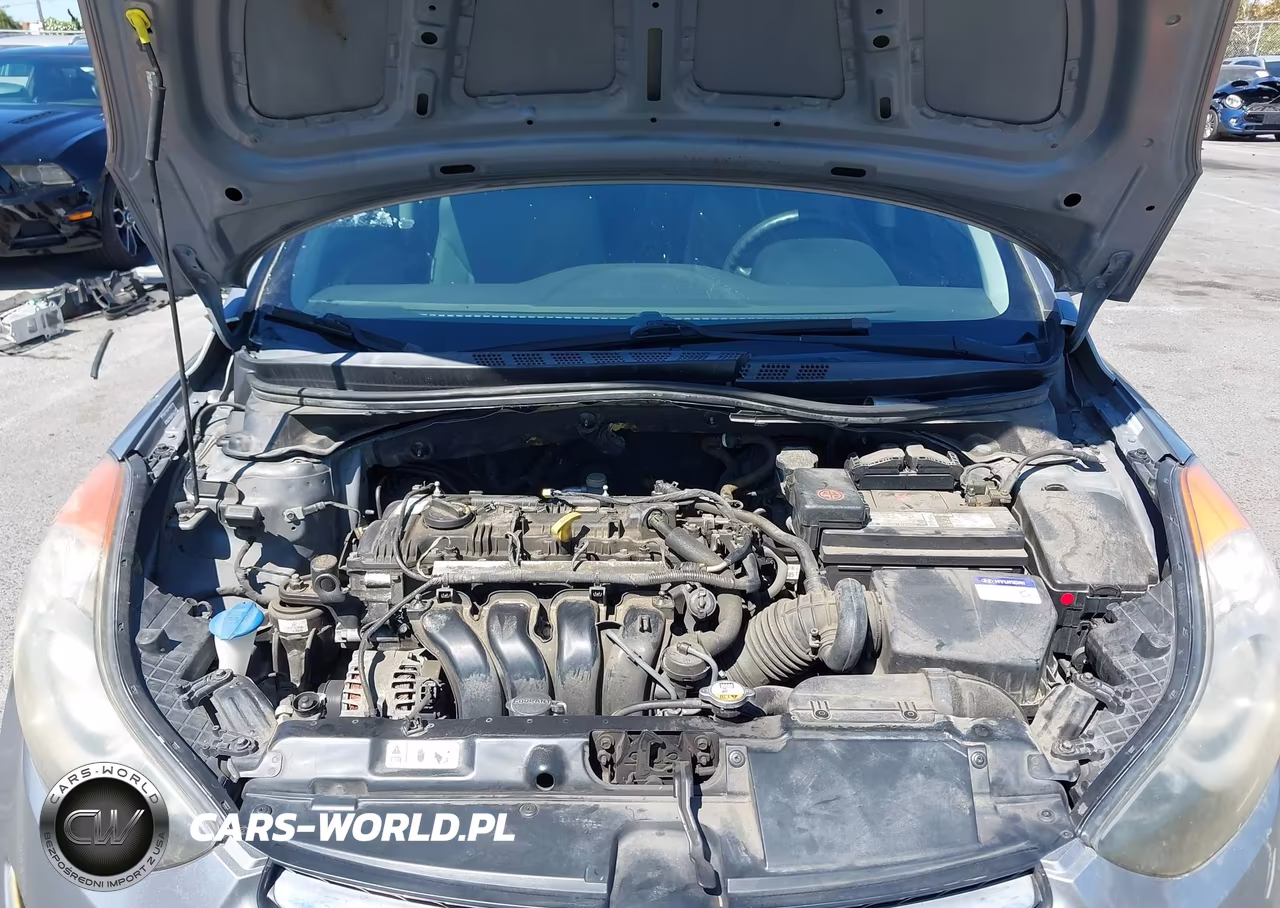 2013 Hyundai Elantra Gls VIN:KMHDH4AE5DU986289 - 10