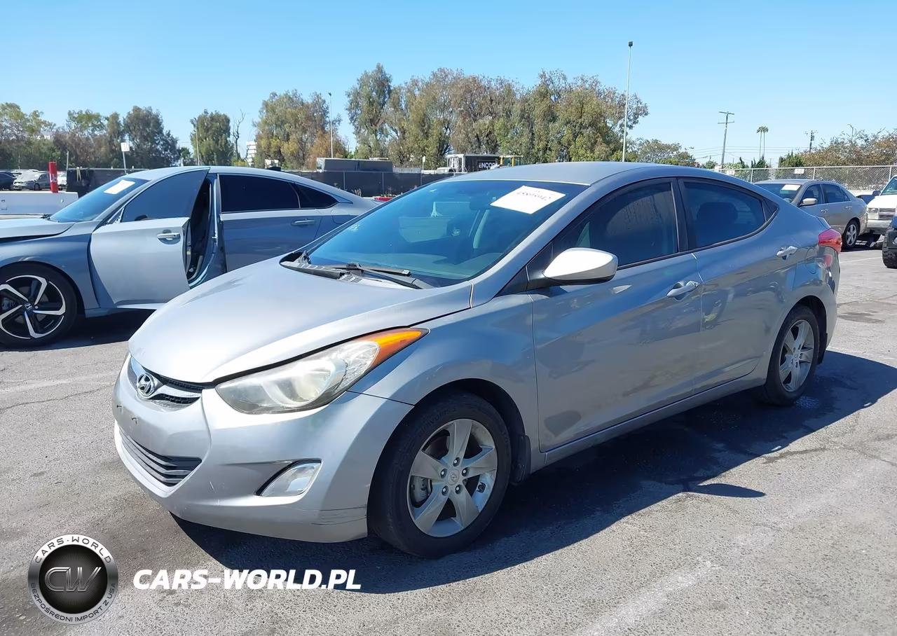 2013 Hyundai Elantra Gls VIN:KMHDH4AE5DU986289 - 2