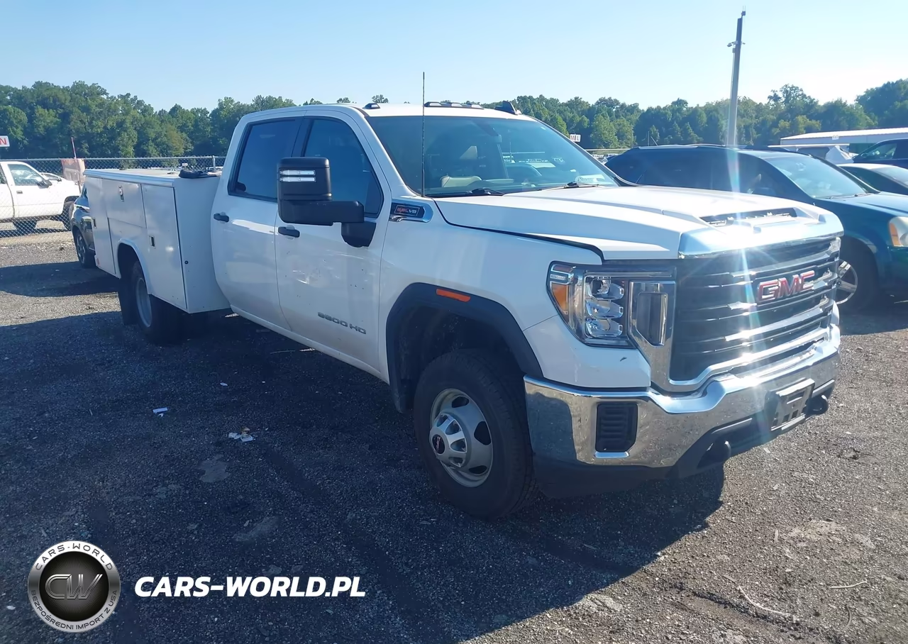 2022 GMC Sierra 3500Hd Chassis Pro VIN:1GD48PE78NF229115 - 1