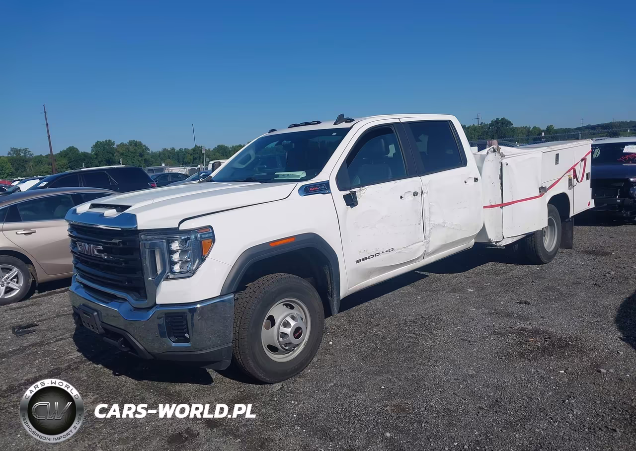 2022 GMC Sierra 3500Hd Chassis Pro VIN:1GD48PE78NF229115 - 2