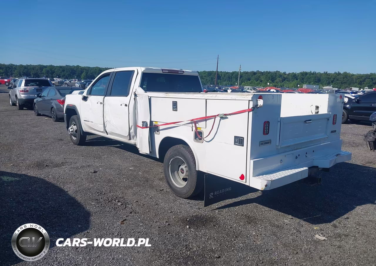 2022 GMC Sierra 3500Hd Chassis Pro VIN:1GD48PE78NF229115 - 3