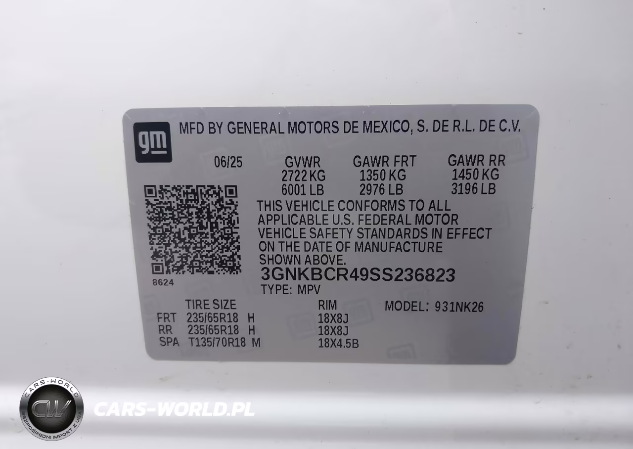2025 Chevrolet Blazer Fwd 2Lt VIN:3GNKBCR49SS236823 - 9