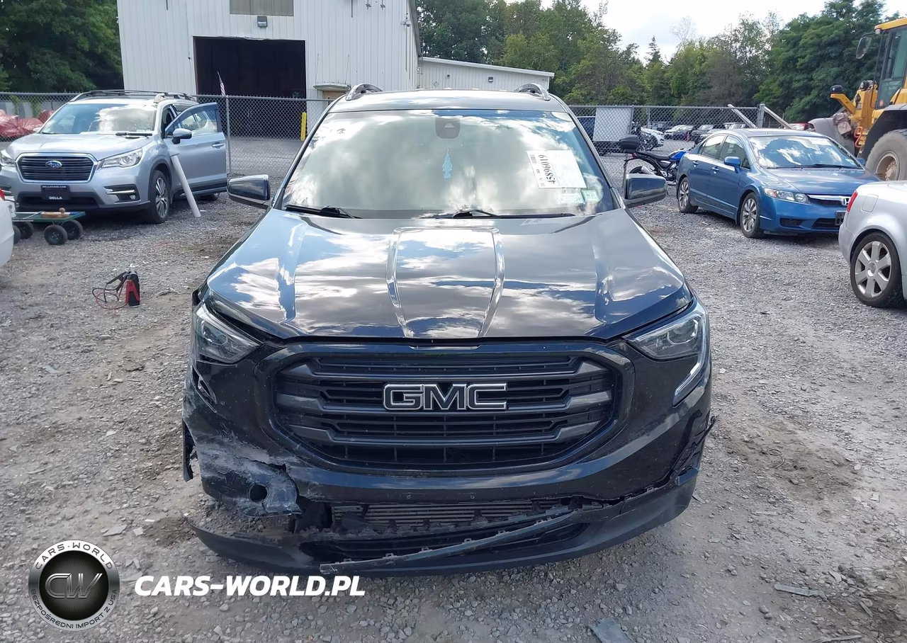 2021 GMC Terrain Fwd Sle VIN:3GKALMEV8ML349623 - 12