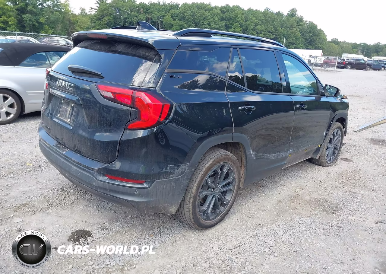 2021 GMC Terrain Fwd Sle VIN:3GKALMEV8ML349623 - 4