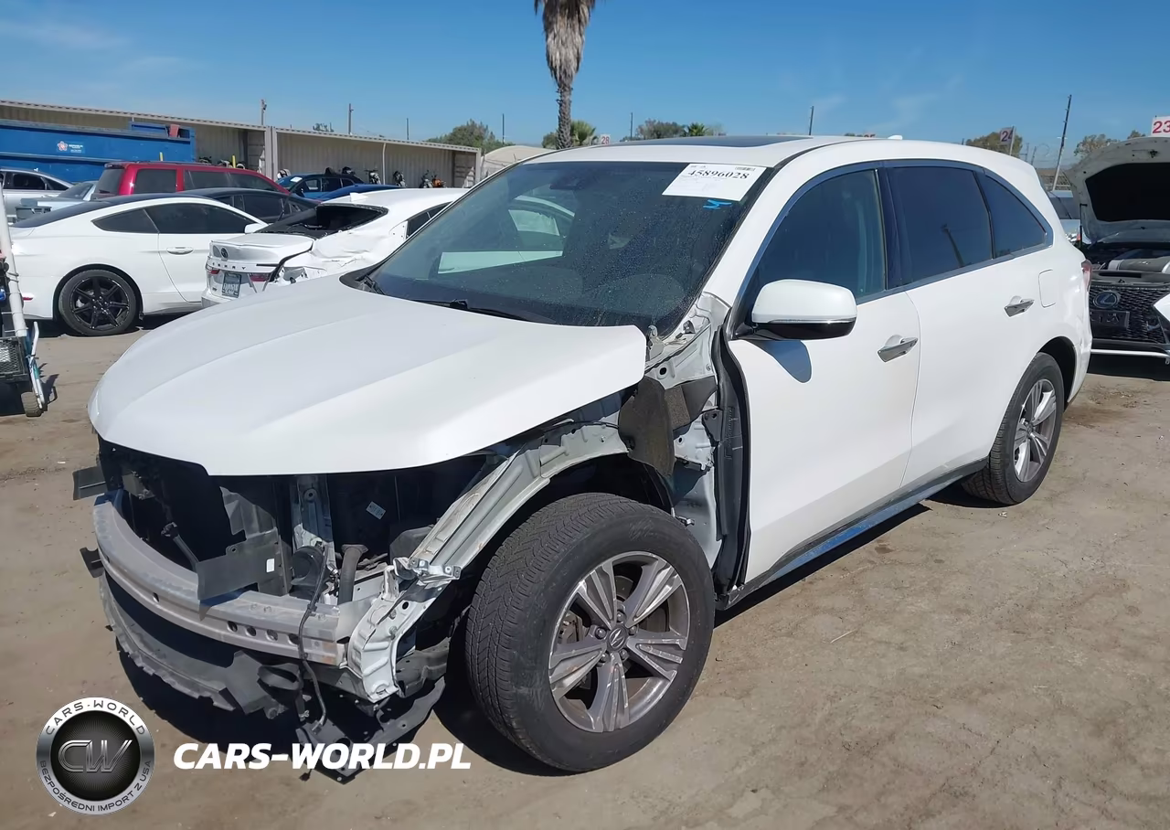 2020 Acura Mdx Standard VIN:5J8YD3H31LL004196 - 2