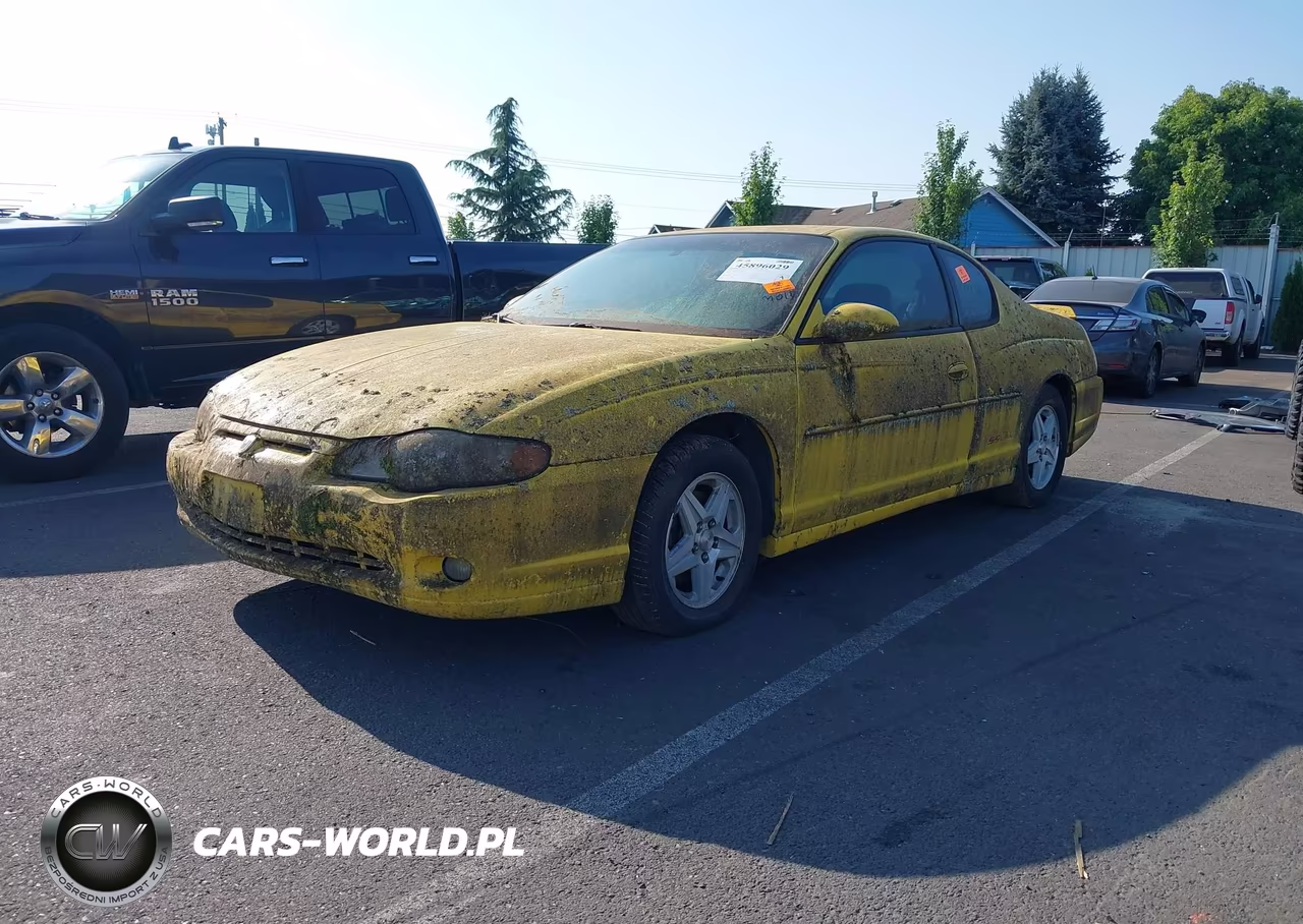 2004 Chevrolet Monte Carlo Ss VIN:2G1WX15K249208178 - 2