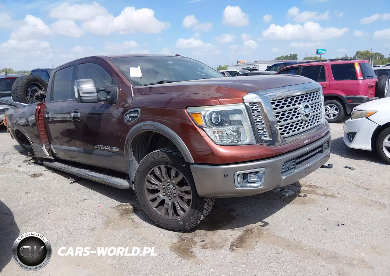 2016 Nissan Titan Xd Platinum Reserve Diesel VIN:1N6BA1F25GN507829 - 1