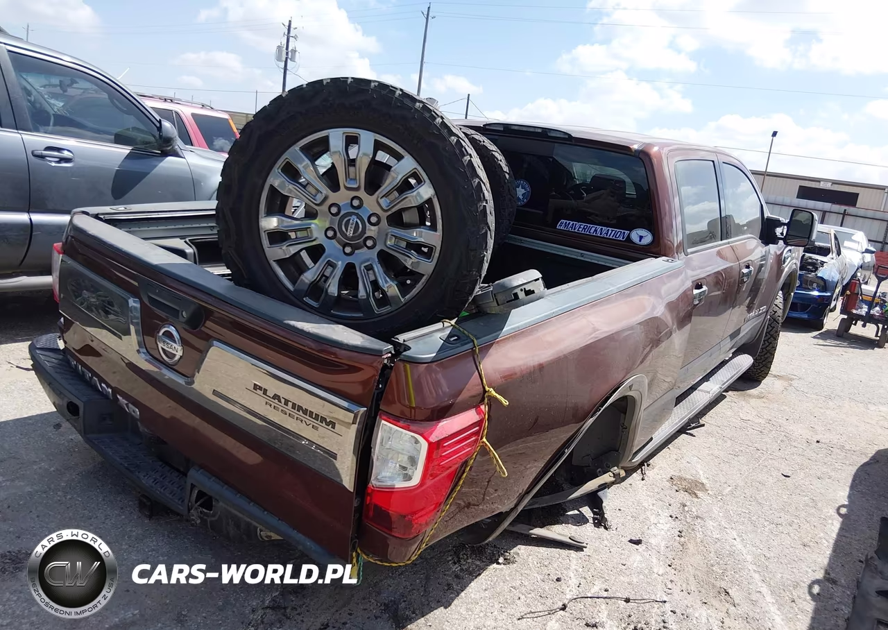 2016 Nissan Titan Xd Platinum Reserve Diesel VIN:1N6BA1F25GN507829 - 4