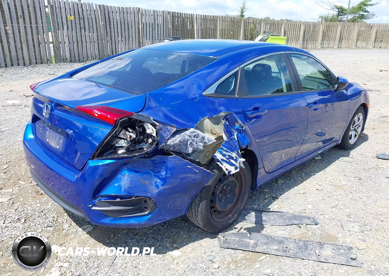 2018 Honda Civic Lx VIN:2HGFC2F51JH590532 - 6