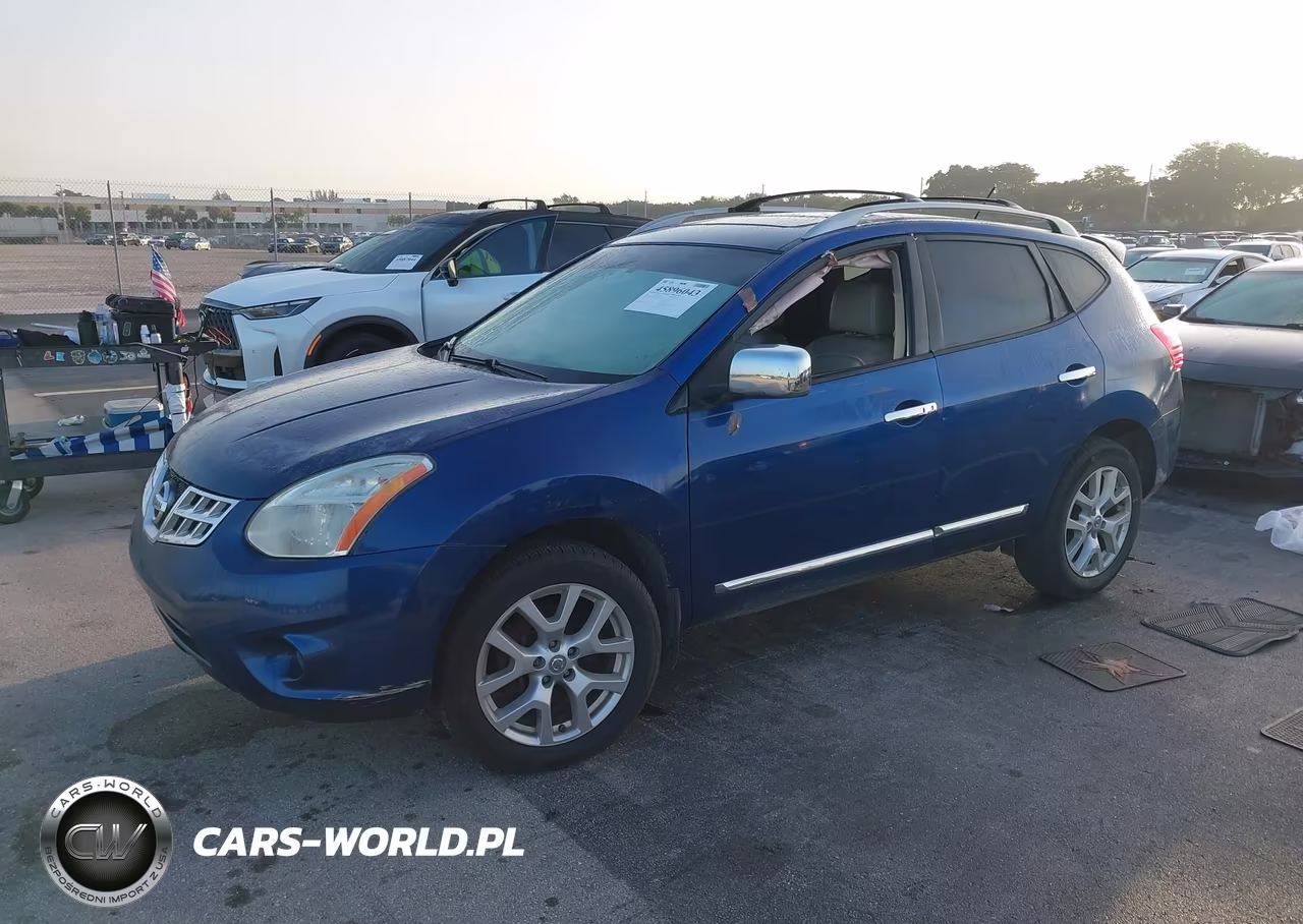 2011 Nissan Rogue Sv VIN:JN8AS5MV5BW257094 - 2