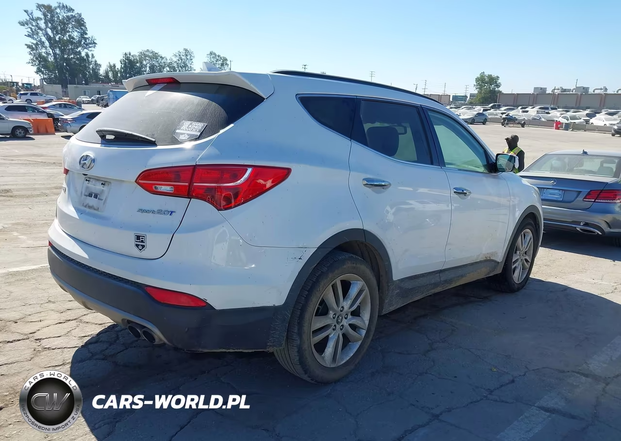 2014 Hyundai Santa Fe Sport 2.0L Turbo VIN:5XYZU3LA4EG193496 - 4