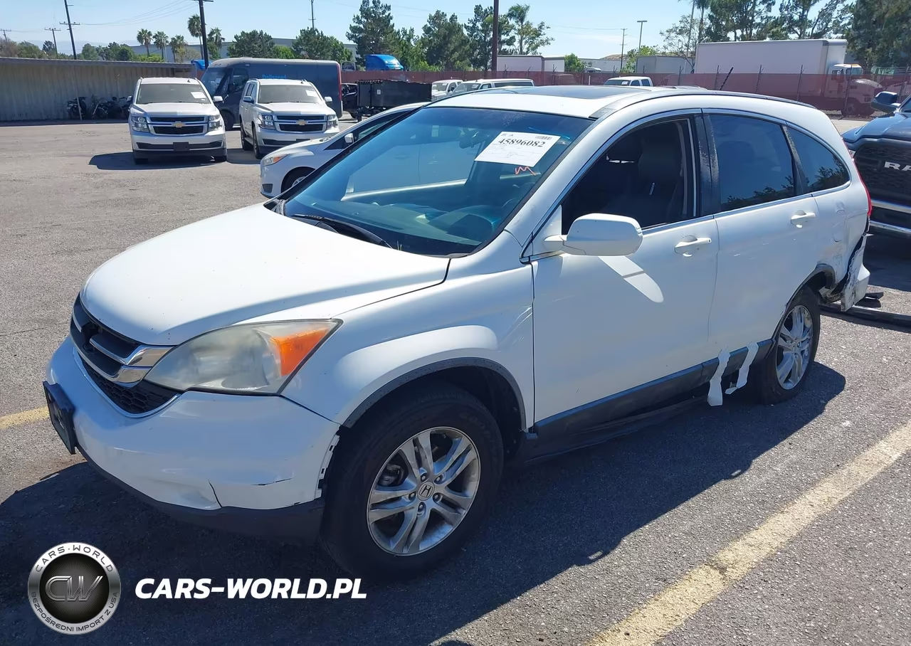 2010 Honda Cr-V Ex-L VIN:JHLRE3H72AC008809 - 2