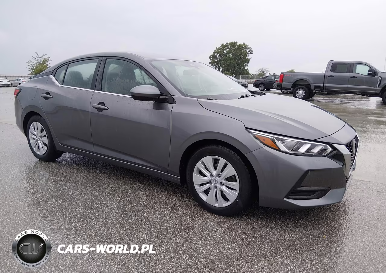 2021 Nissan Sentra S Xtronic Cvt VIN:3N1AB8BV9MY270932 - 1