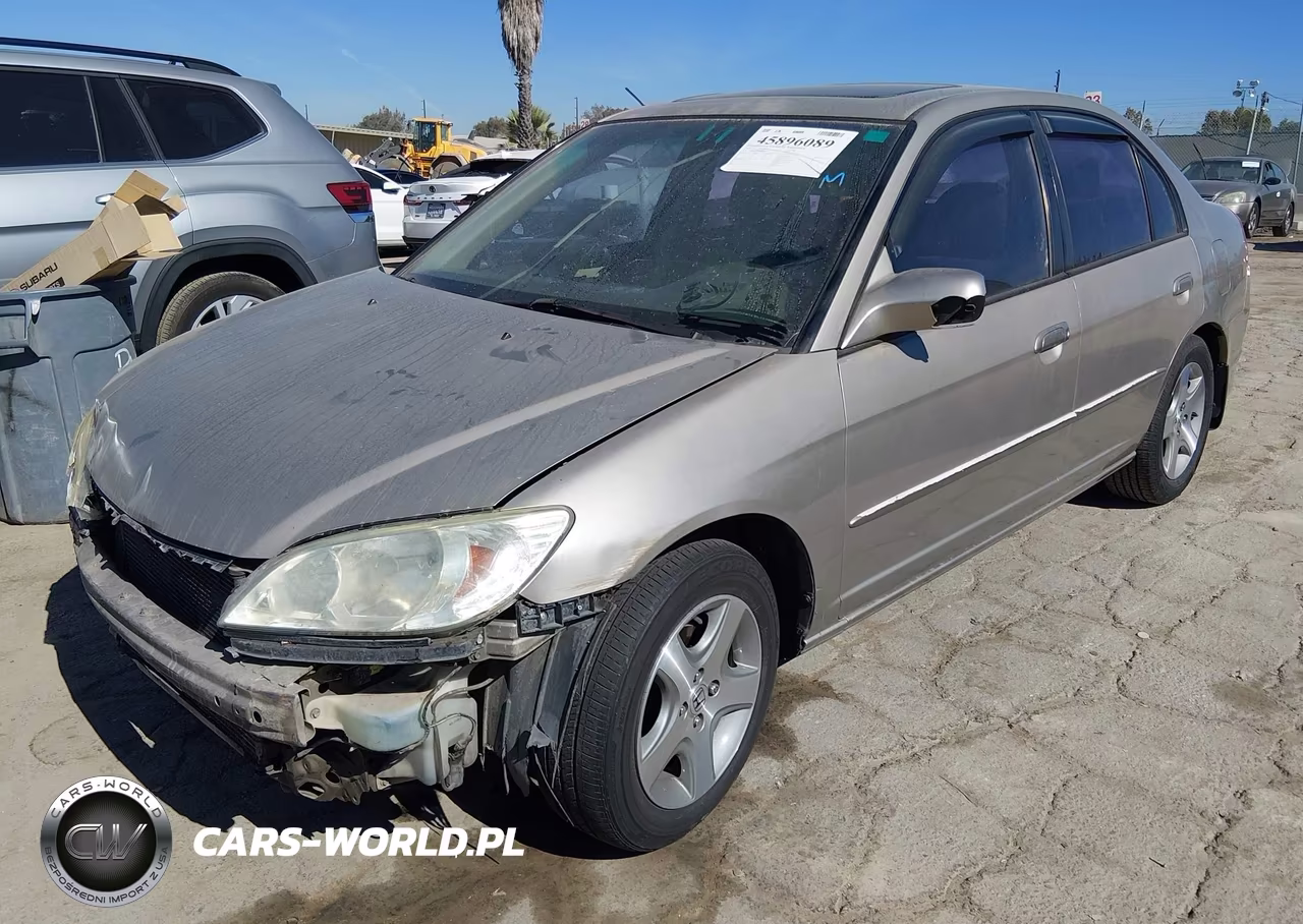 2004 Honda Civic Ex VIN:2HGES26714H532053 - 2