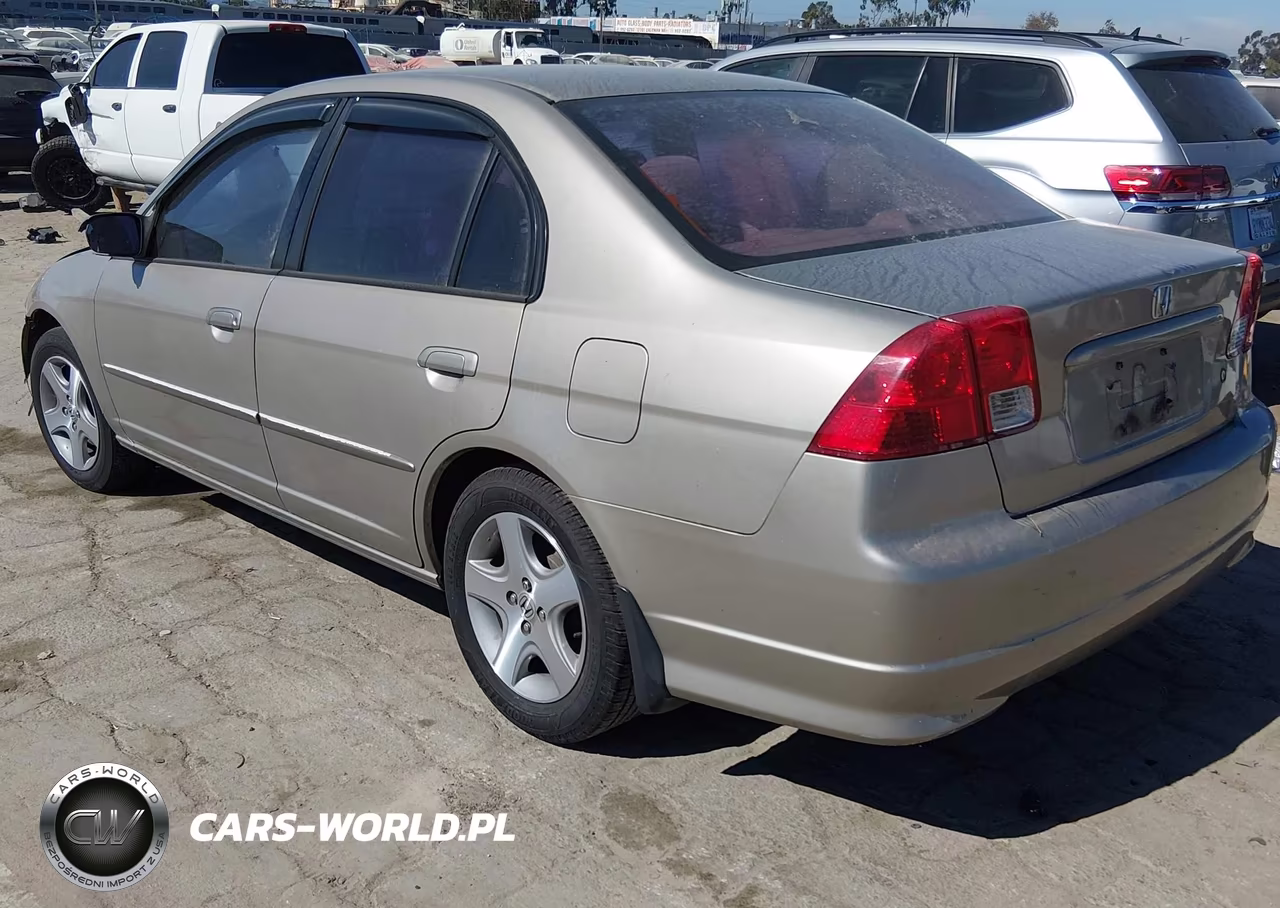 2004 Honda Civic Ex VIN:2HGES26714H532053 - 3