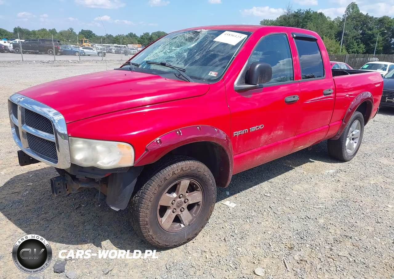 2003 Dodge Ram 1500 Slt-Laramie-St VIN:1D7HU18N53J587524 - 2