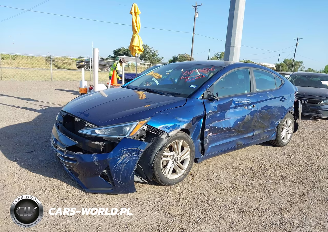 2019 Hyundai Elantra Sel VIN:5NPD84LF9KH420976 - 2