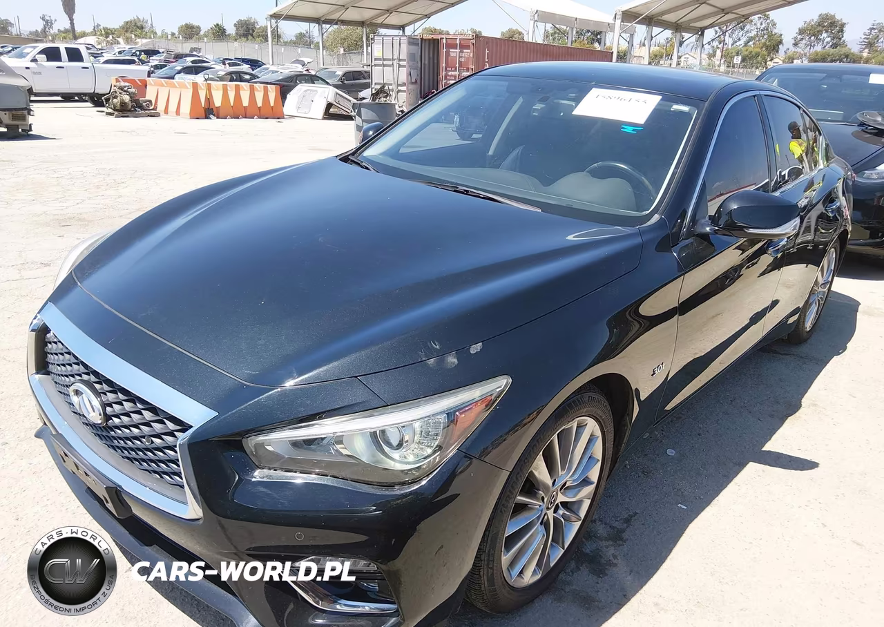 2018 Infiniti Q50 3.0T Luxe VIN:JN1EV7AP4JM354113 - 2
