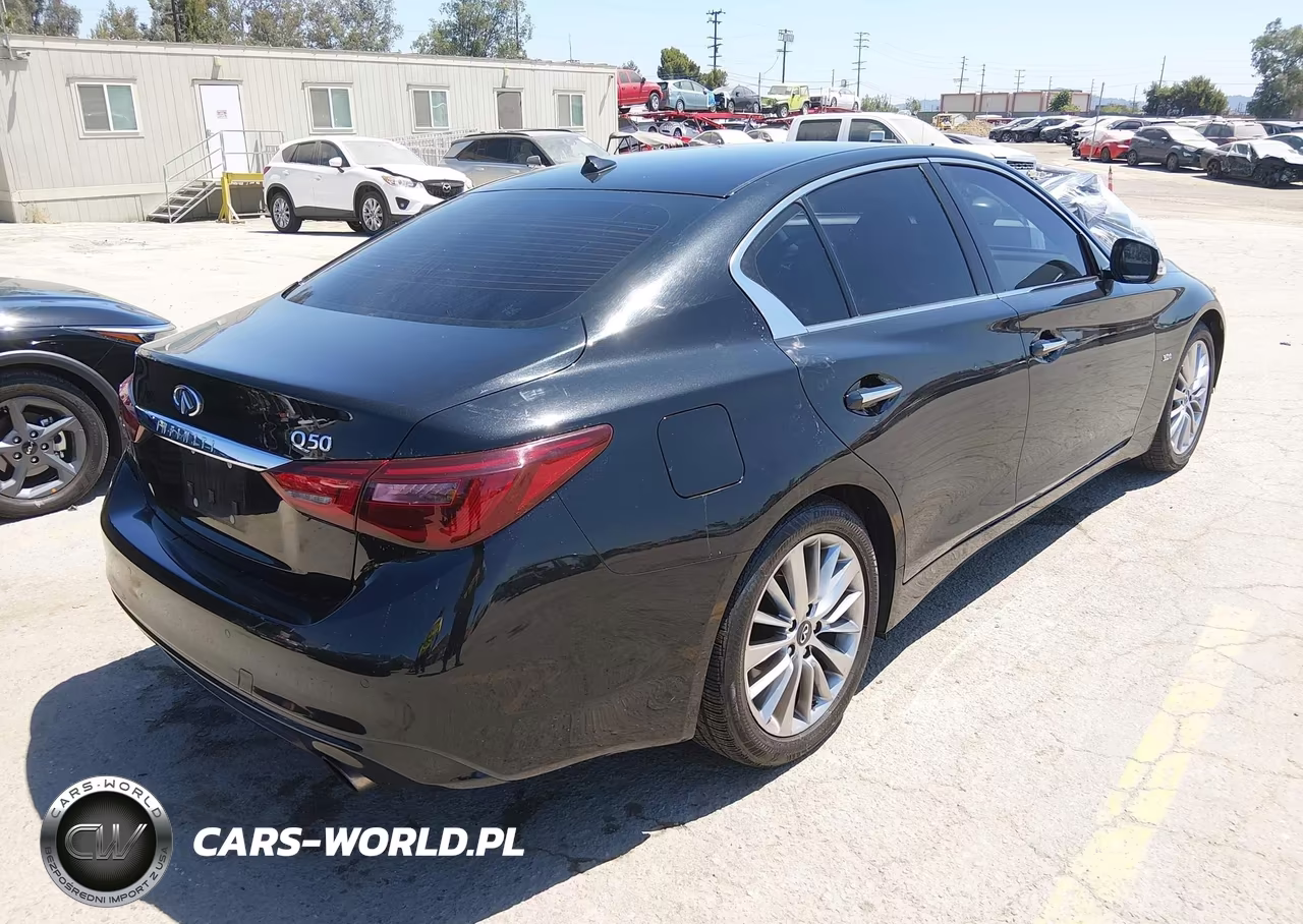 2018 Infiniti Q50 3.0T Luxe VIN:JN1EV7AP4JM354113 - 4