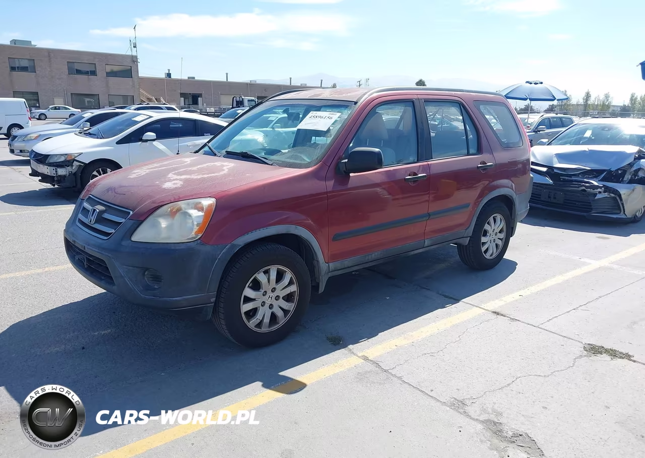 2006 Honda Cr-V Lx VIN:JHLRD78506C012180 - 2
