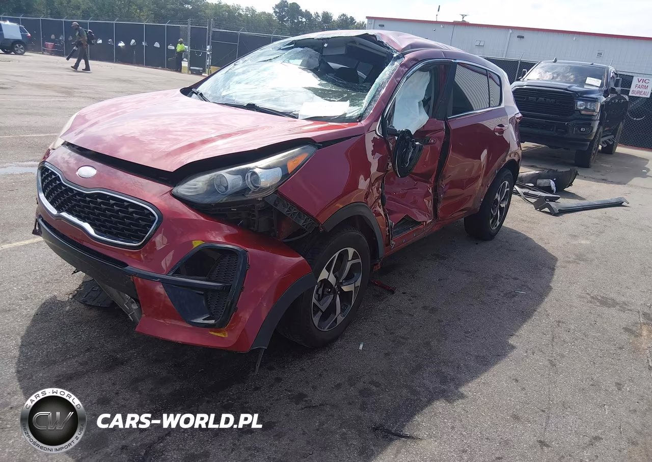 2020 Kia Sportage Lx VIN:KNDPM3AC5L7685587 - 2