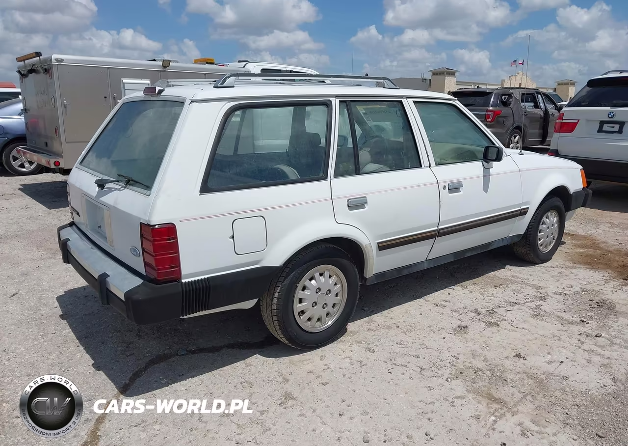 1986 Ford Escort L VIN:1FABP3490GW325565 - 4