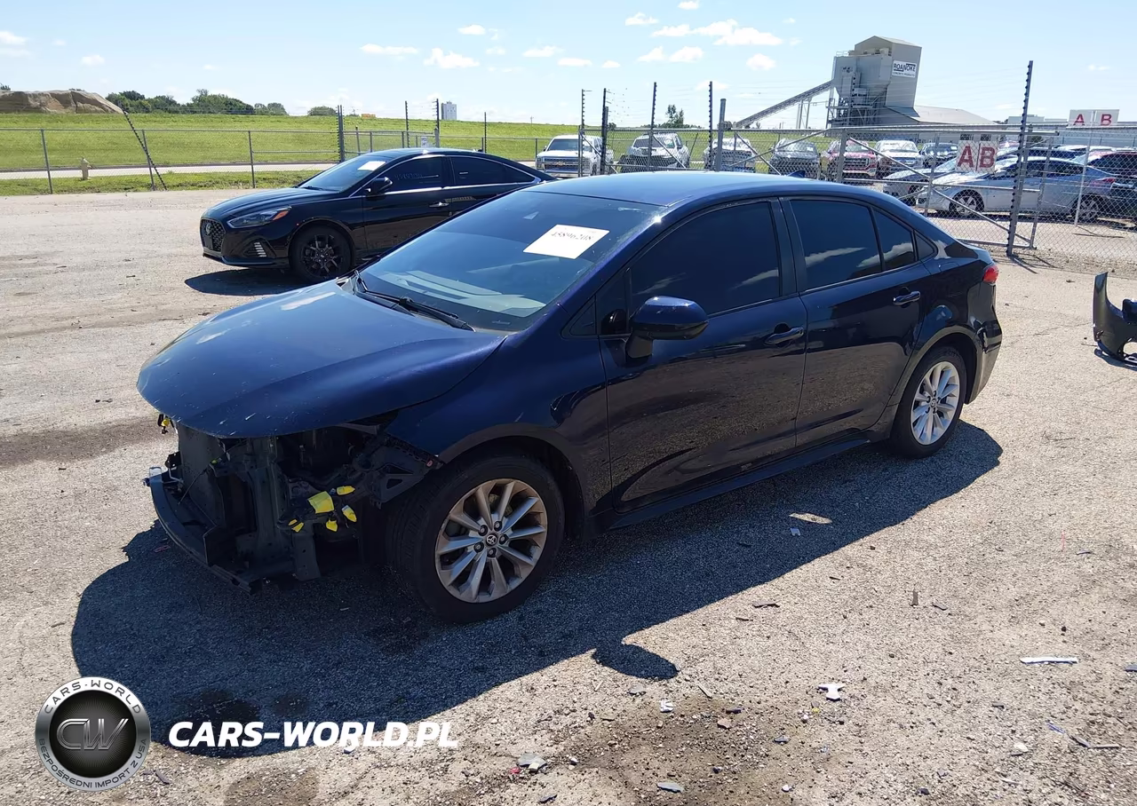 2021 Toyota Corolla Le VIN:JTDVPMAE9MJ119605 - 2