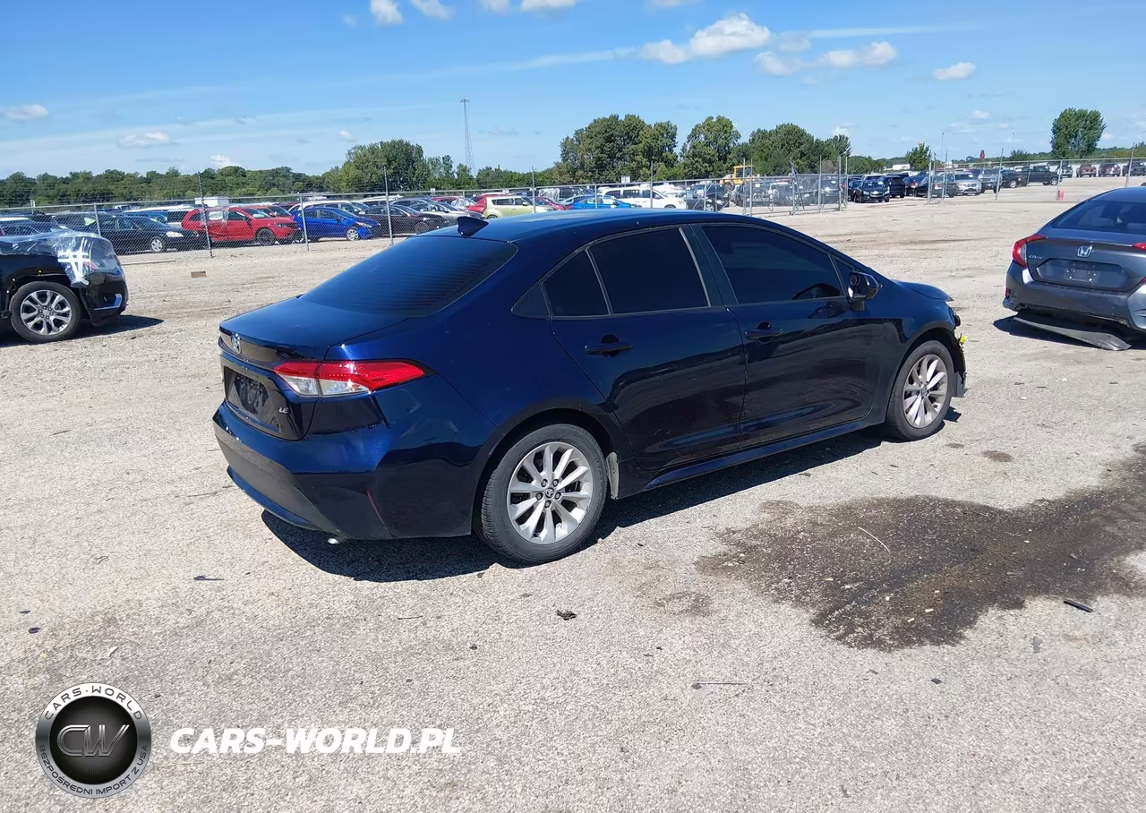 2021 Toyota Corolla Le VIN:JTDVPMAE9MJ119605 - 4