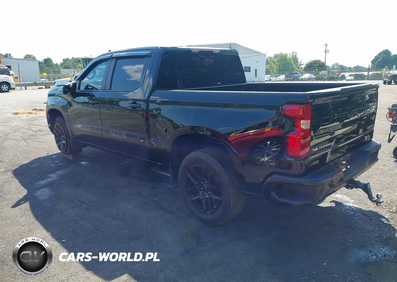 2023 Chevrolet Silverado 1500 2Wd Short Bed Custom VIN:3GCPABEK1PG230265 - 3