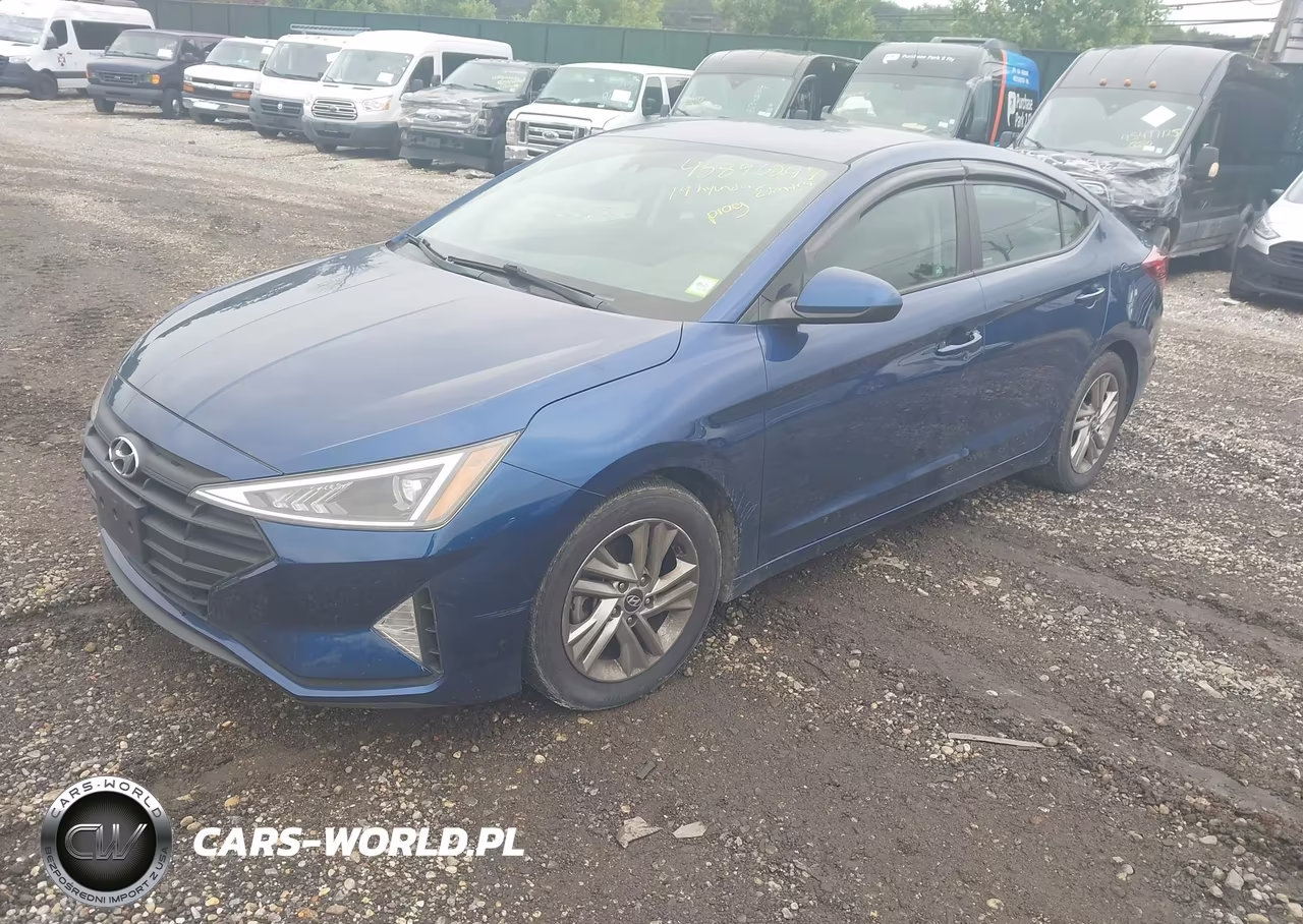 2019 Hyundai Elantra Sel VIN:5NPD84LF6KH434012 - 2