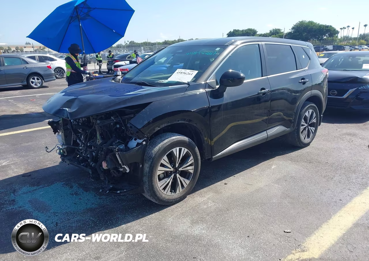 2023 Nissan Rogue Sv Fwd VIN:JN8BT3BA2PW437954 - 2